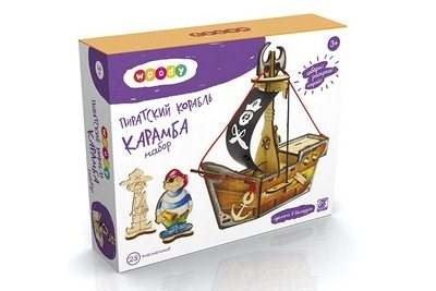Игрушка Вуди "Набор "Пиратский корабль "Карамба" - фото 1 - id-p55504092