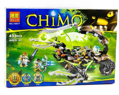 Конструктор аналог LEGO Chima 70132 Bela Жалящая машина скорпиона Скорма арт. 10077