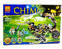 Конструктор аналог LEGO Chima 70132 Bela Жалящая машина скорпиона Скорма арт. 10077