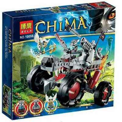 Конструктор аналог LEGO Chima 10058 Разведчик Вакза Bela (Чима) 303 дет., аналог Лего (Lego) 70004 - фото 1 - id-p55504409