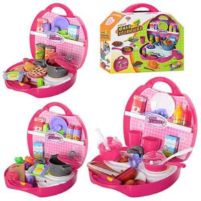 Детский кухонный набор PlaySmart 2591 ABC в чемодане - фото 1 - id-p55504487
