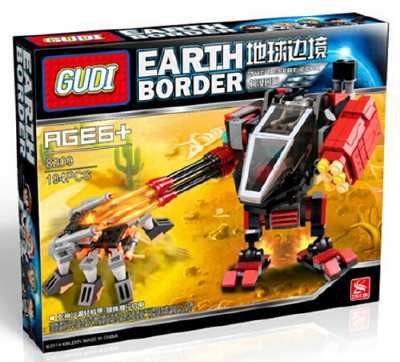 Конструктор GUDI EARTH BORDER 8209 Звездолет аналог Lego