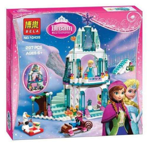 КОНСТРУКТОР АНАЛОГ ЛЕГО FROZEN ЛЕДЯНОЙ ДВОРЕЦ ЭЛЬЗЫ АРТ.10435 s в - фото 1 - id-p55504868