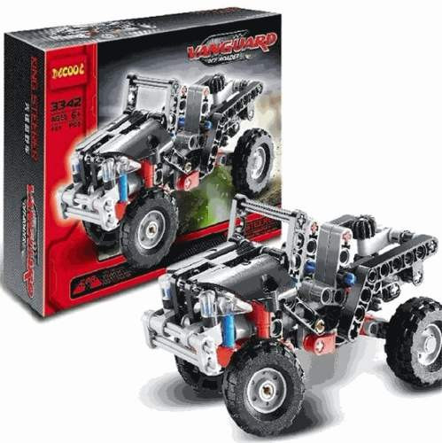 Конструктор Decool 3342 Джип 141 дет. аналог Лего Техник (LEGO Technic) - фото 1 - id-p55504881