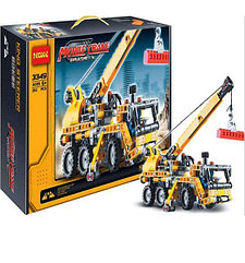 Конструктор Decool 3349 Автокран 292 детали аналог Лего Техник (LEGO Technic 8067)