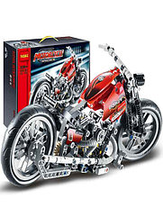 КОНСТРУКТОР DECOOL 3354 Мотоцикл 374 дет. аналог Лего Техник (LEGO Technic)
