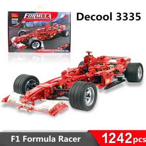 Конструктор Decool 3335 Феррари Формула 1242 дет. аналог Лего Техник (LEGO Technic 8674) - фото 1 - id-p55504904