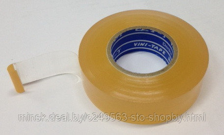 VINI-TAPE Denka 234 TR Изолента прозрачная 0,13мм х 19мм х 20м, ЯПОНИЯ ...