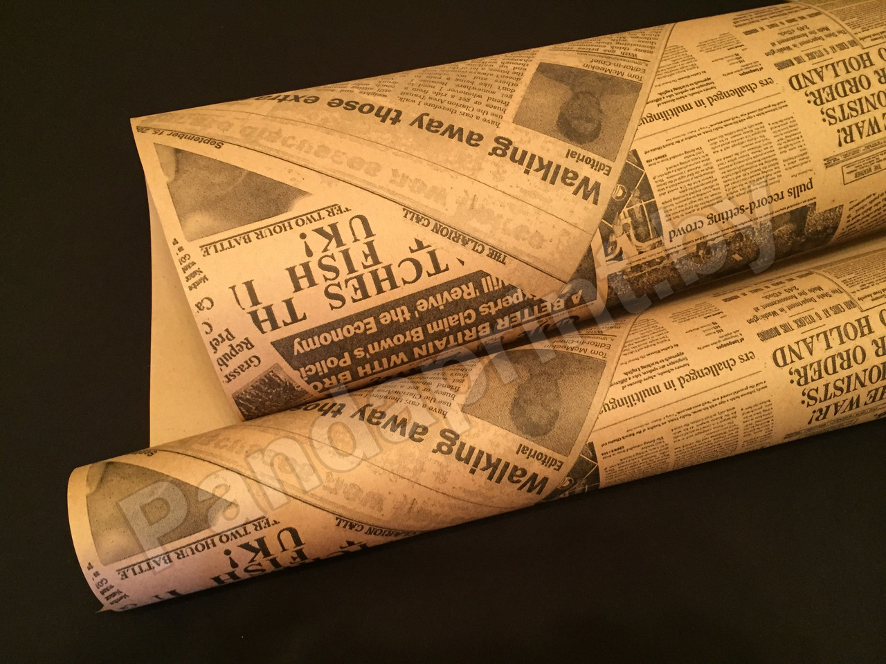 Упаковочная бумага Газета (700 мм), фото 1