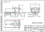 Ролик концевой накатной для откатных ворот РОЛТЭК ЕВРО, фото 2