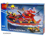 Конструктор BRICK 906 "Пожарная охрана" Брик 340 деталей аналог лего lego