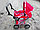 Коляска для кукол с люлькой, коляска-трансформер MELOBO 9346, от 2-х лет, красная, фото 3