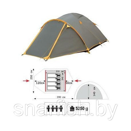 Палатка Tramp Lair 4 - фото 1 - id-p55518168