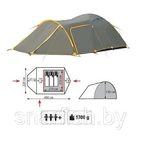Палатка Tramp Grot - фото 1 - id-p55518195