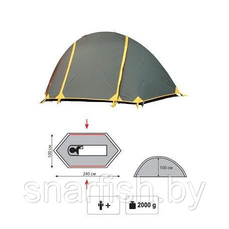 Палатка Tramp Bicycle Light - фото 1 - id-p55518311