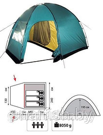 Палатка Tramp  BELL 3