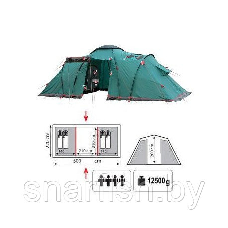 Палатка Tramp Brest 4 - фото 1 - id-p55518618