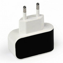 Сетевое зарядное устройство SmartBuy COLOR CHARGE Combo, 2.1A, USB, кабель microUSB, чёрный
