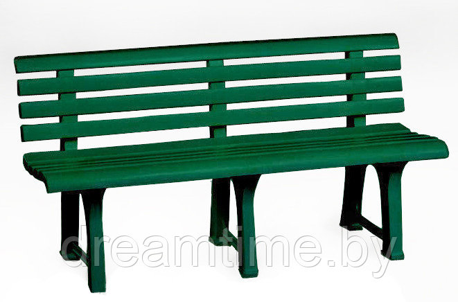 Пластиковая (пластмассовая) скамейка - фото 1 - id-p1865166