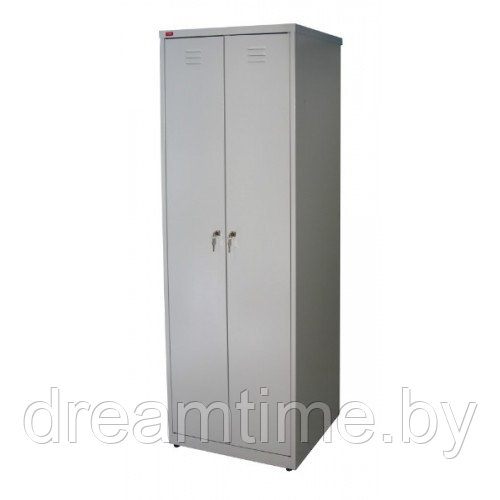 Шкаф гардеробный (для одежды) металлический (ШМГ-2-600) - фото 1 - id-p1874884