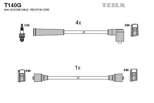 Высоковольтные провода TESLA