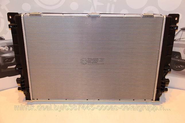 Радиатор охлаждения ГАЗель Некст дв.EvoTech 2.7 алюминиевый (ОАО ГАЗ), А21R23.1301010-20, фото 2