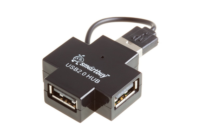 USB-хaб Smartbuy 4 порта SB19 - фото 1 - id-p55543849