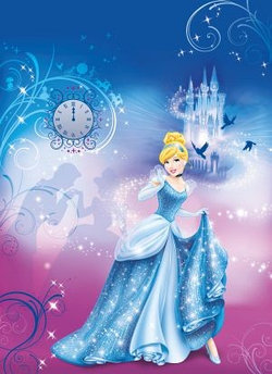 Фотообои Komar Disney для детской комнаты Cinderella s Night