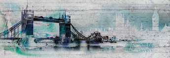 Панорамные фотообои Город Лондон Komar 4-315 london