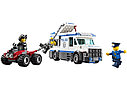 Конструктор 10418 Bela Автомобиль для перевозки заключённых, 198 деталей аналог LEGO City (Лего Сити) 60043, фото 3