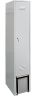 Шкаф гардеробный (для одежды) металлический (ШМГвЛ-1-400)