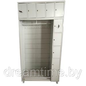 Шкаф гардеробный (для одежды) металлический (ШМГ ОТ-10) - фото 1 - id-p1875013