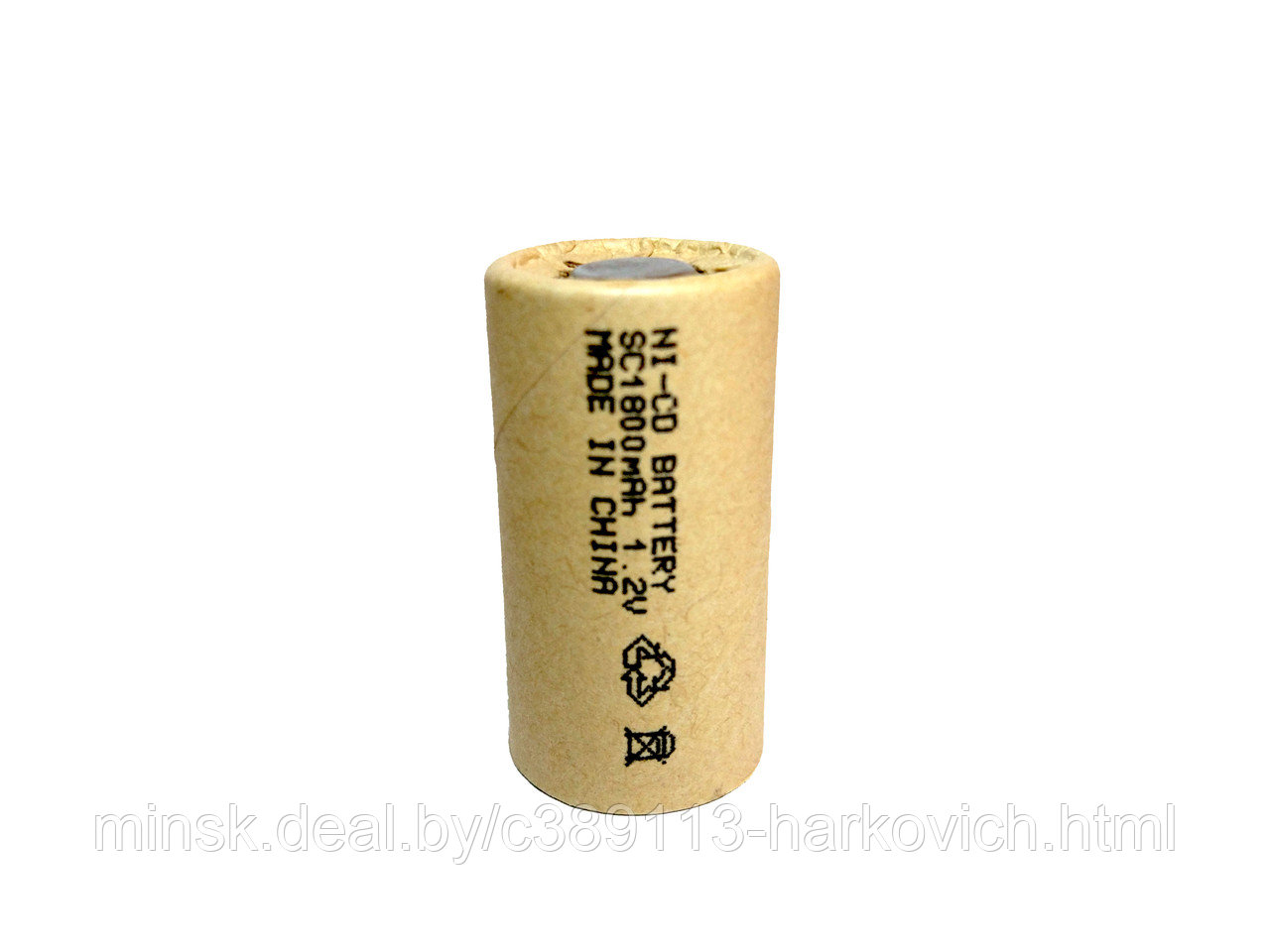 Аккумулятор Ni-CD SC 1.2V 1800mAh 10C (для ремонта шуруповерта)