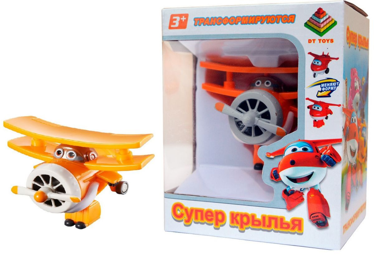 Игрушка трансформер-самолет дедушка Альберт (Супер Крылья Super Wings ...