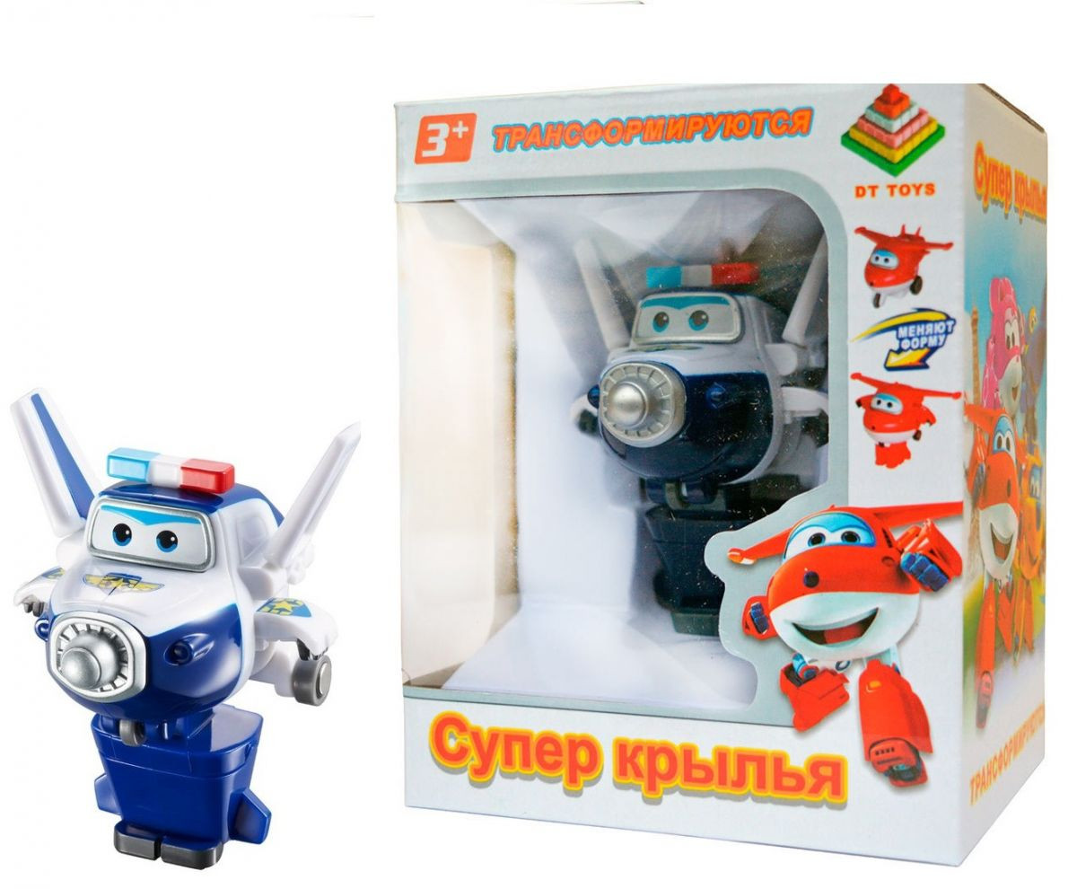 Игрушка трансформер-самолет Пол (Супер Крылья Super Wings) - фото 1 - id-p55573060