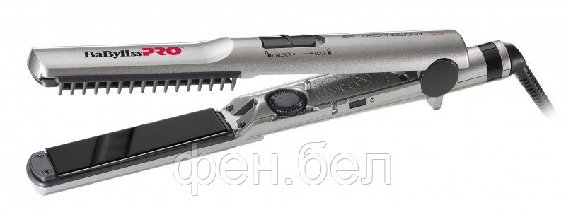 Babyliss Pro щипцы-выпрямители, SILKEN TOUCH, с гребнем, 25мм. BAB2670EPE