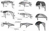  Козырек входной  КС-14 над крыльцом, фото 8
