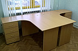 Комплектация офисной мебелью серии "Практика" кабинета на два рабочих места 5