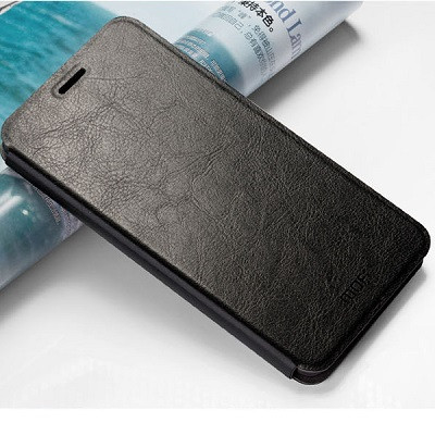 Полиуретановый чехол с силиконовой основой New Book Case Black для Meizu U20 - фото 2 - id-p55856641