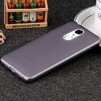 Силиконовый бампер Becolor TPU Case 1mm Grey Mate для Lenovo Vibe K6 Note