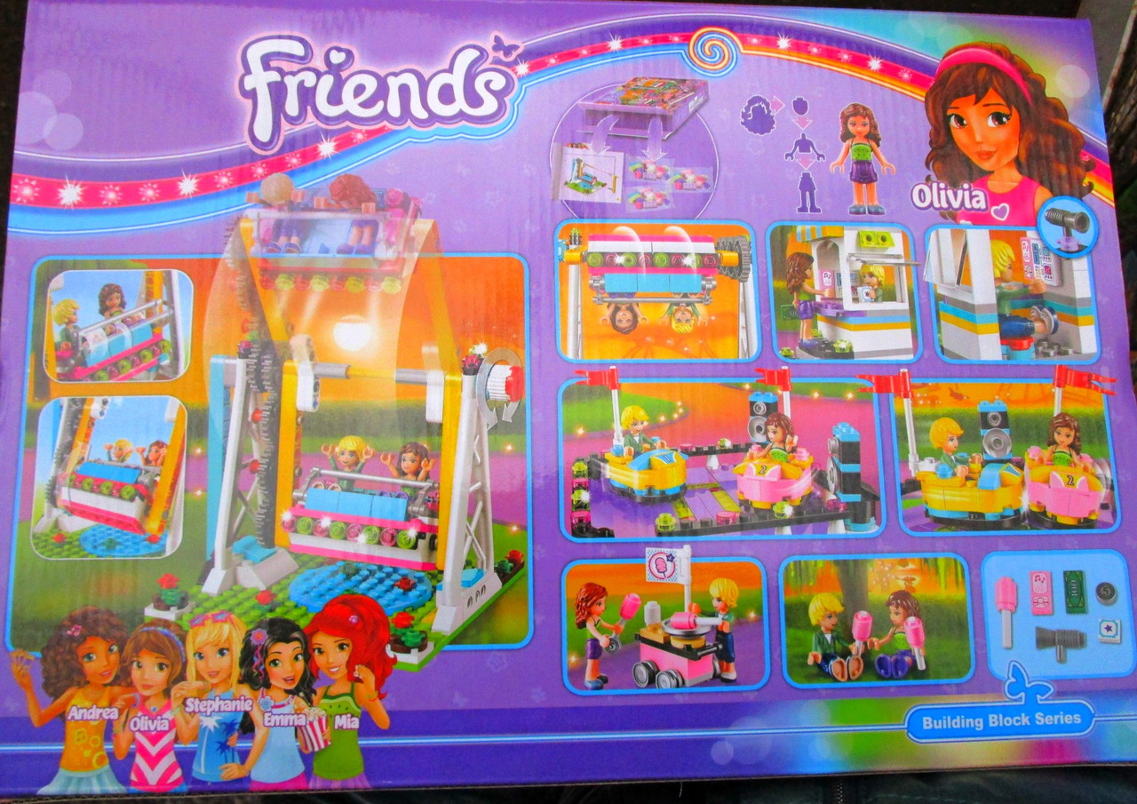 Конструктор Bela Friends "Парк развлечений: аттракцион «Автодром»" 10560 (аналог LEGO Friends 41133) 429 дет. - фото 4 - id-p55856908