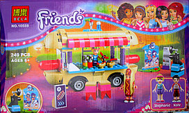 Конструктор Bela Friends "Парк развлечений: фургон с хот-догами" 10559 (аналог LEGO Friends 41129) 249 дет.