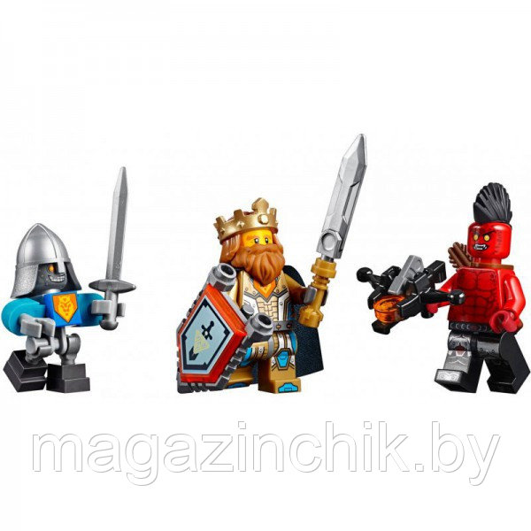 Конструктор Nexo Knights Нексо Рыцари 10487 Королевский робот, 387 дет., аналог LEGO 70327 - фото 4 - id-p55867918