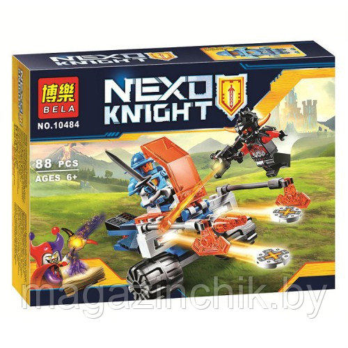 Конструктор Nexo Knights Нексо Рыцари 10484 Королевский боевой бластер, 88 дет., аналог LEGO 70310