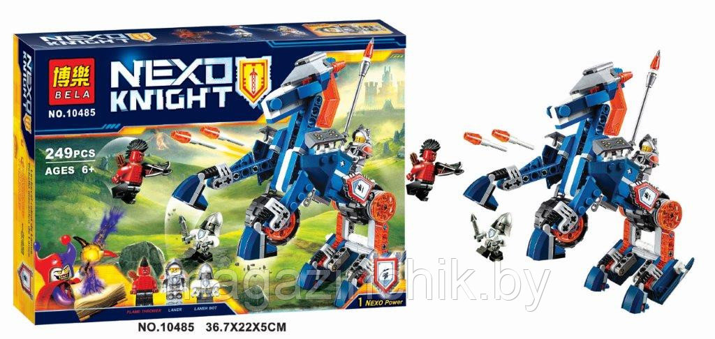 Конструктор Nexo Knights Нексо Рыцари 10485 Ланс и его механический конь, 249 дет., аналог LEGO 70312 - фото 3 - id-p55876107