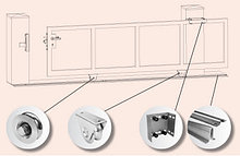 Комплектующие для откатных ворот с колесом