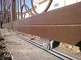 Направляющий монорельс для откатных ворот профиль O оцинкованный длина 6 метров крепление на винты, фото 6