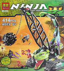 Конструктор Bela Ninja 9761 "Разрушительная машина" (аналог Lego Ninjago) 414 деталей