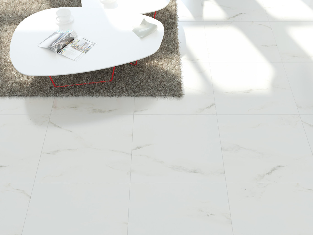 Плитка 59,3*59,3 Каррара (Carrara) для ванны - фото 6 - id-p43570185