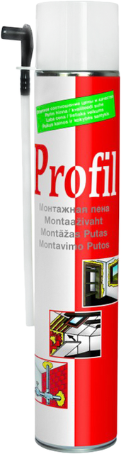 Монтажная пена SOUDAL PROFIL 625 мл.